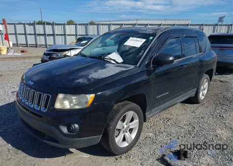 2012 Jeep Compass Sport from USA, damaged, VIN 1C4NJCBB4CD623430